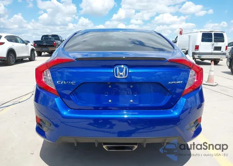 2020 Honda Civic Sport from USA, damaged, VIN 2HGFC2F83LH555827